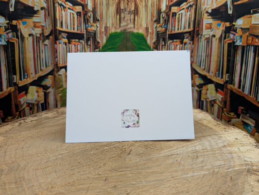 Toad's Watercolor Garden Customizable Greeting Card