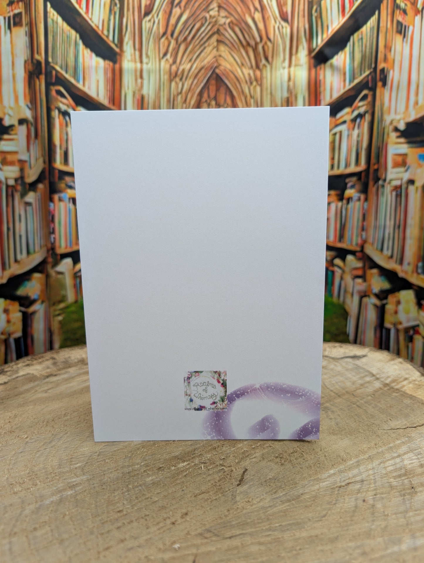 Whisp the Magic Dragon Customizable Greeting Card