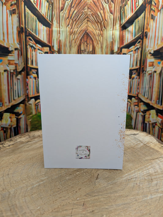 Splashy Toad Customizable Greeting Card