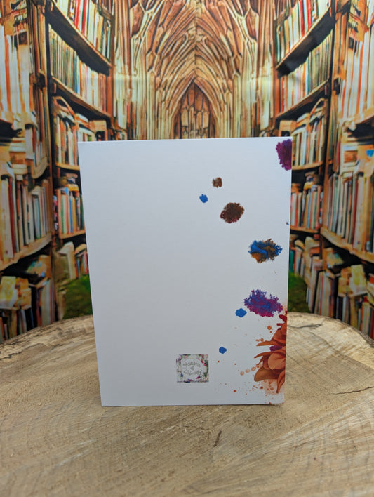 Toadally Colorful Customizable Greeting Card