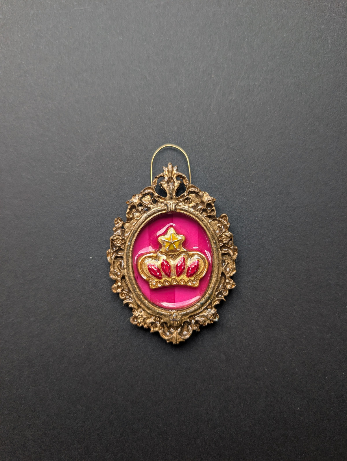 Ruby Crown Mini Faerie Art