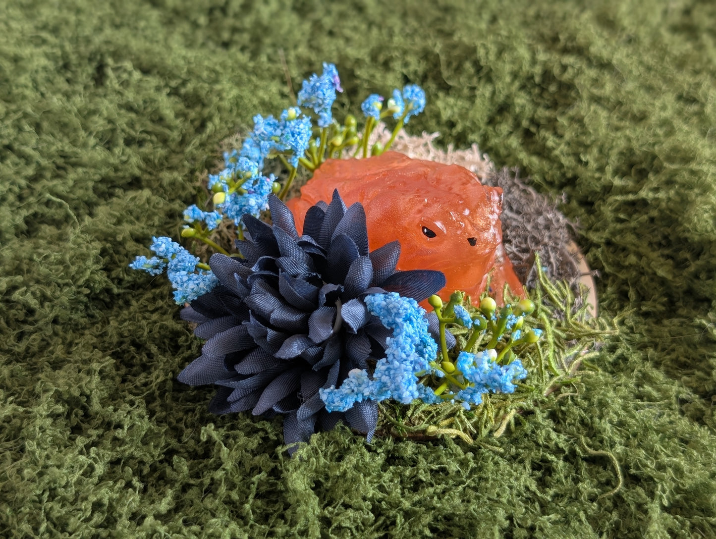 Small Bronze Toad Garden