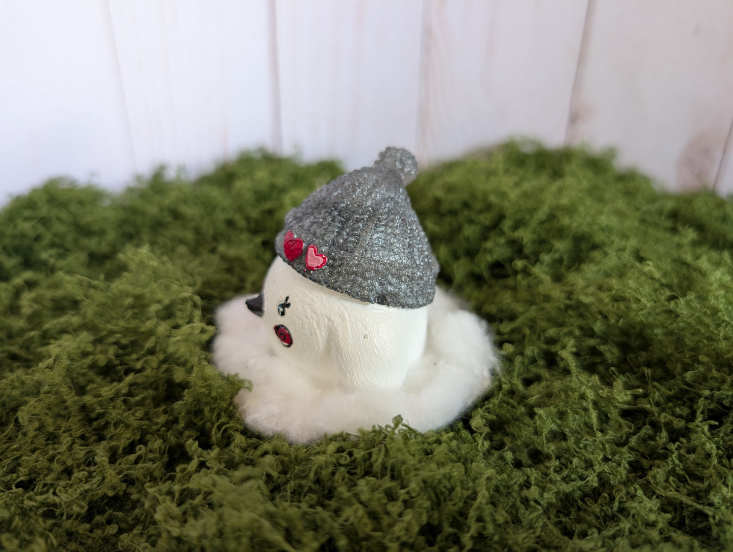 White Lovebird Snow Buddy