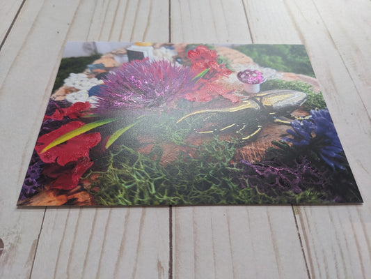 Hercules Beetle 2 hand detailed 5x7 print