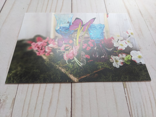 Butterfly Lamp 2 hand detailed 5x7 print