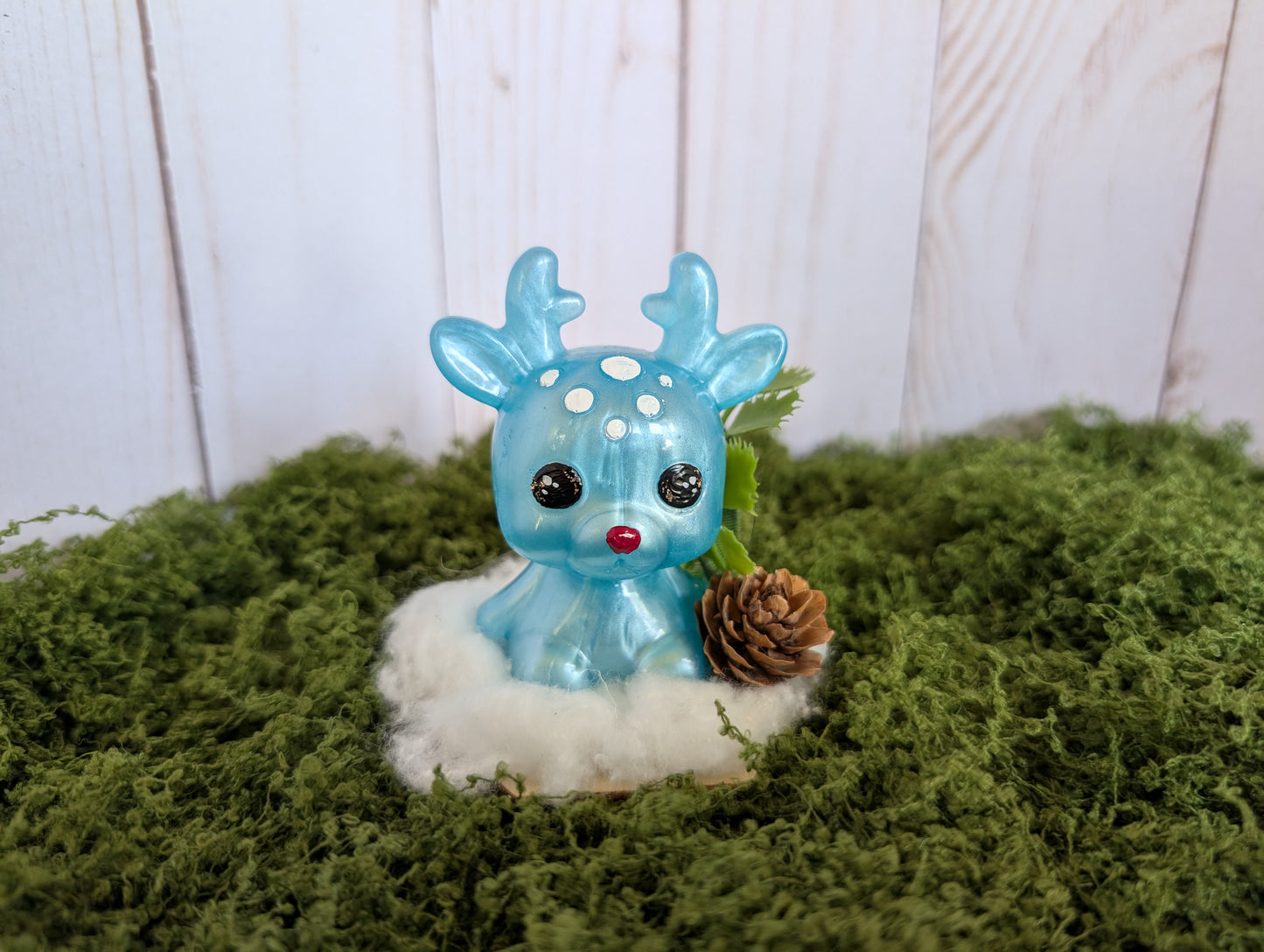 Blue Reindeer Snow Buddy