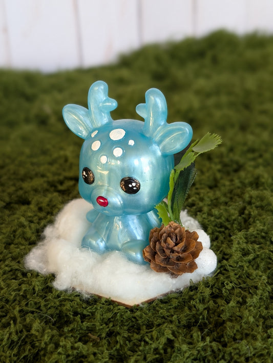 Blue Reindeer Snow Buddy