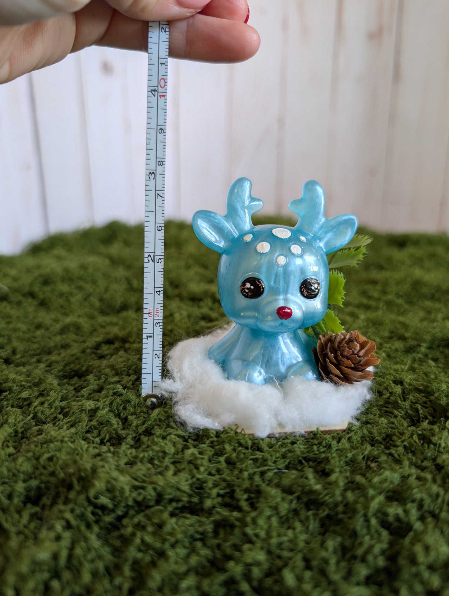 Blue Reindeer Snow Buddy