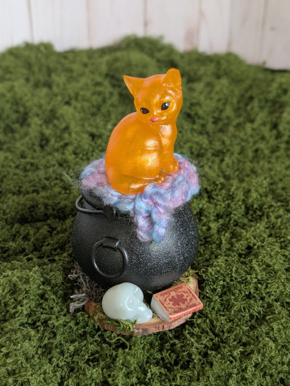 Ginger Cauldron Kitty