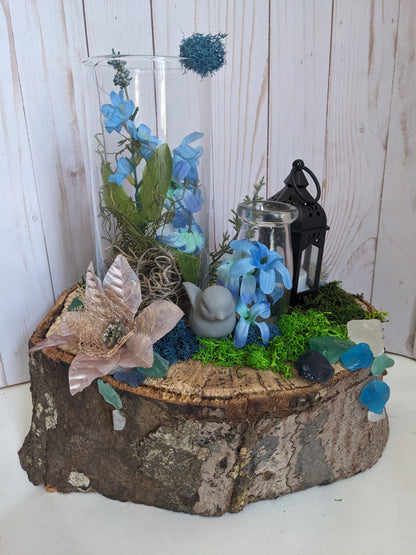 Blue Bird Fae Garden