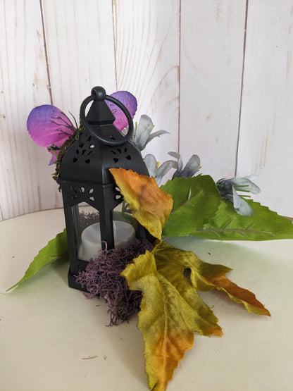 Purple Butterfly Lantern