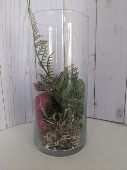 Pretty Pink Faerie Terrarium short