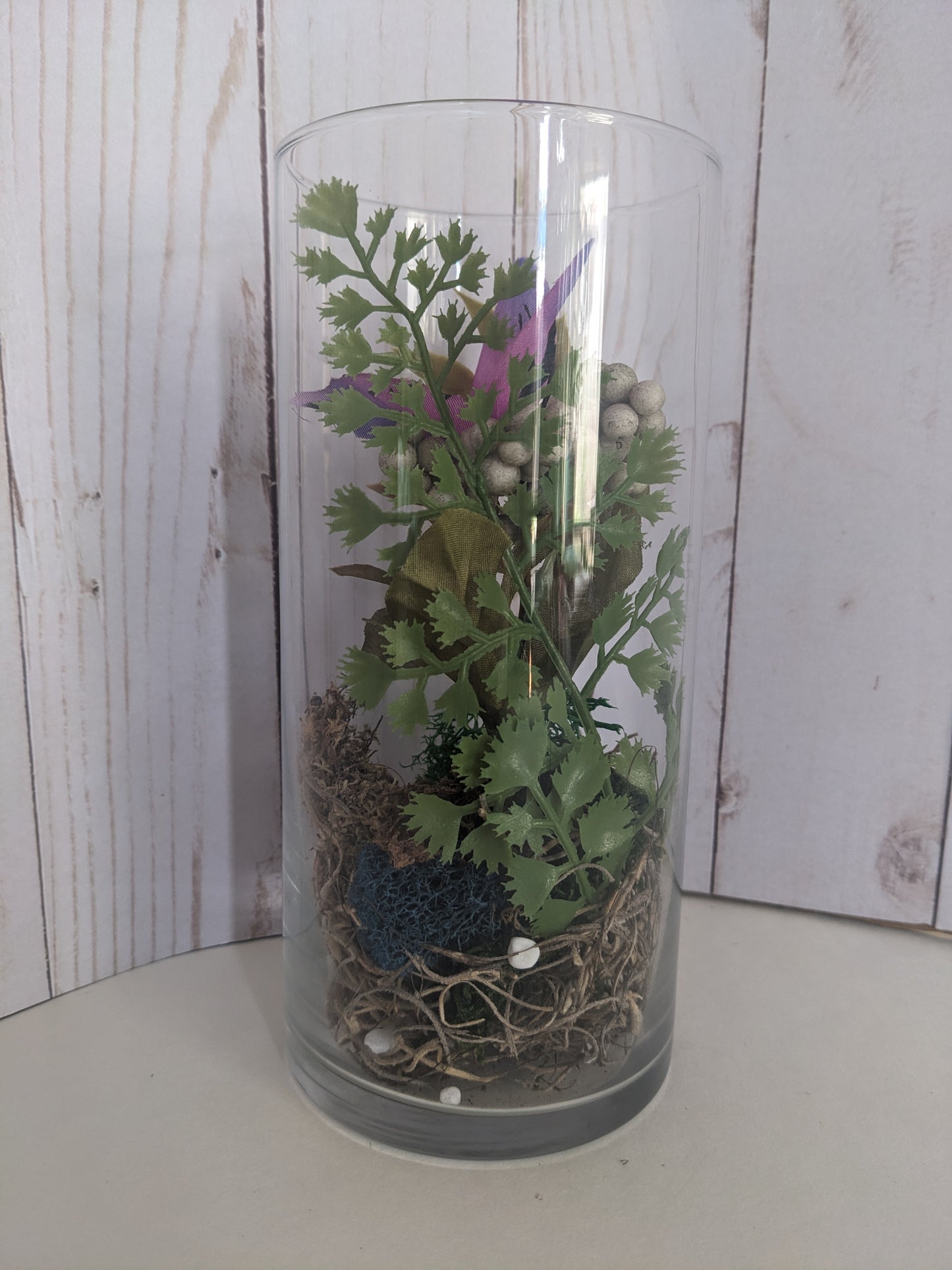 Purple Butterfly Faerie Terrarium short