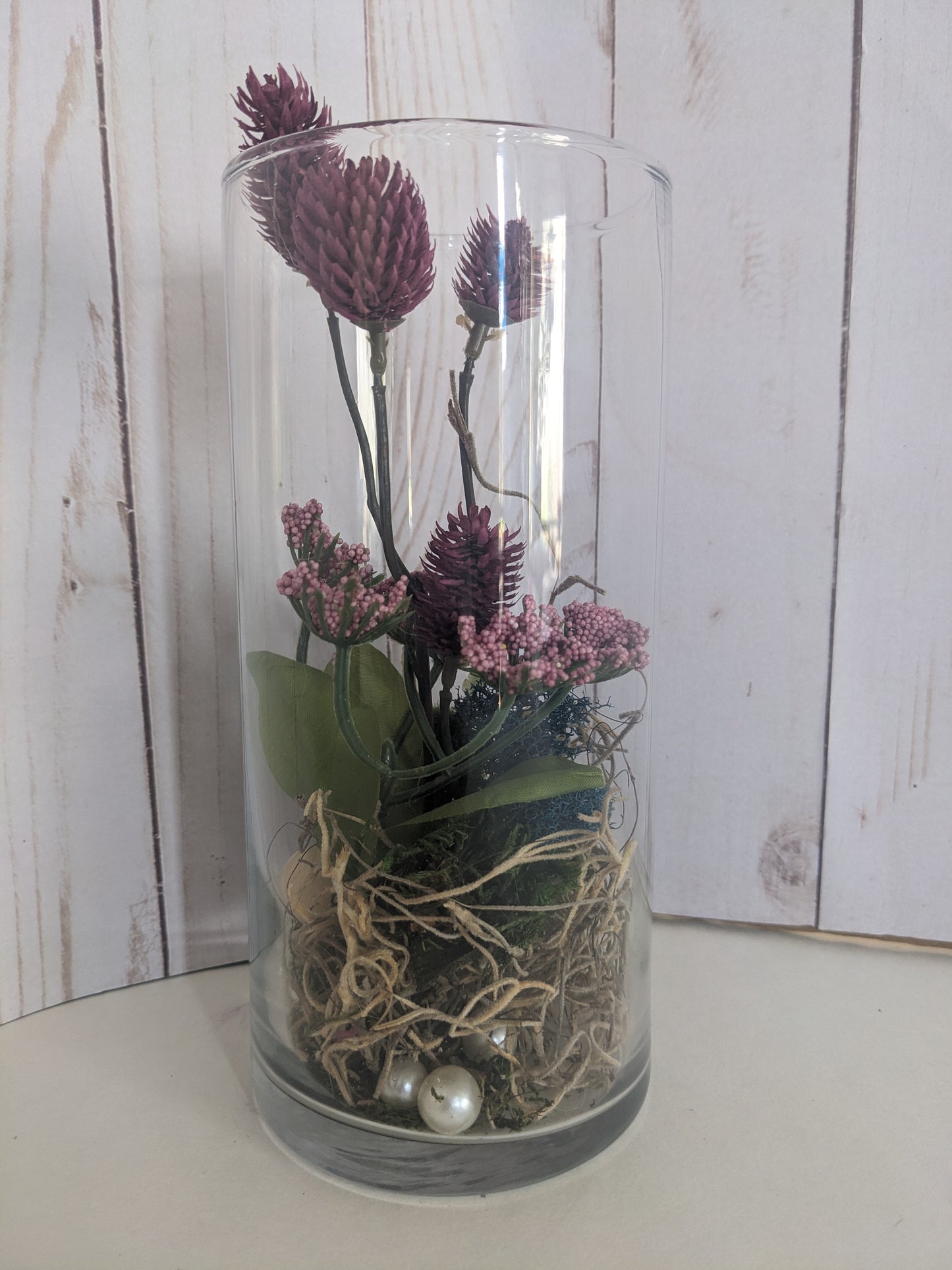 Overreaching Thistles Faerie Terrarium short