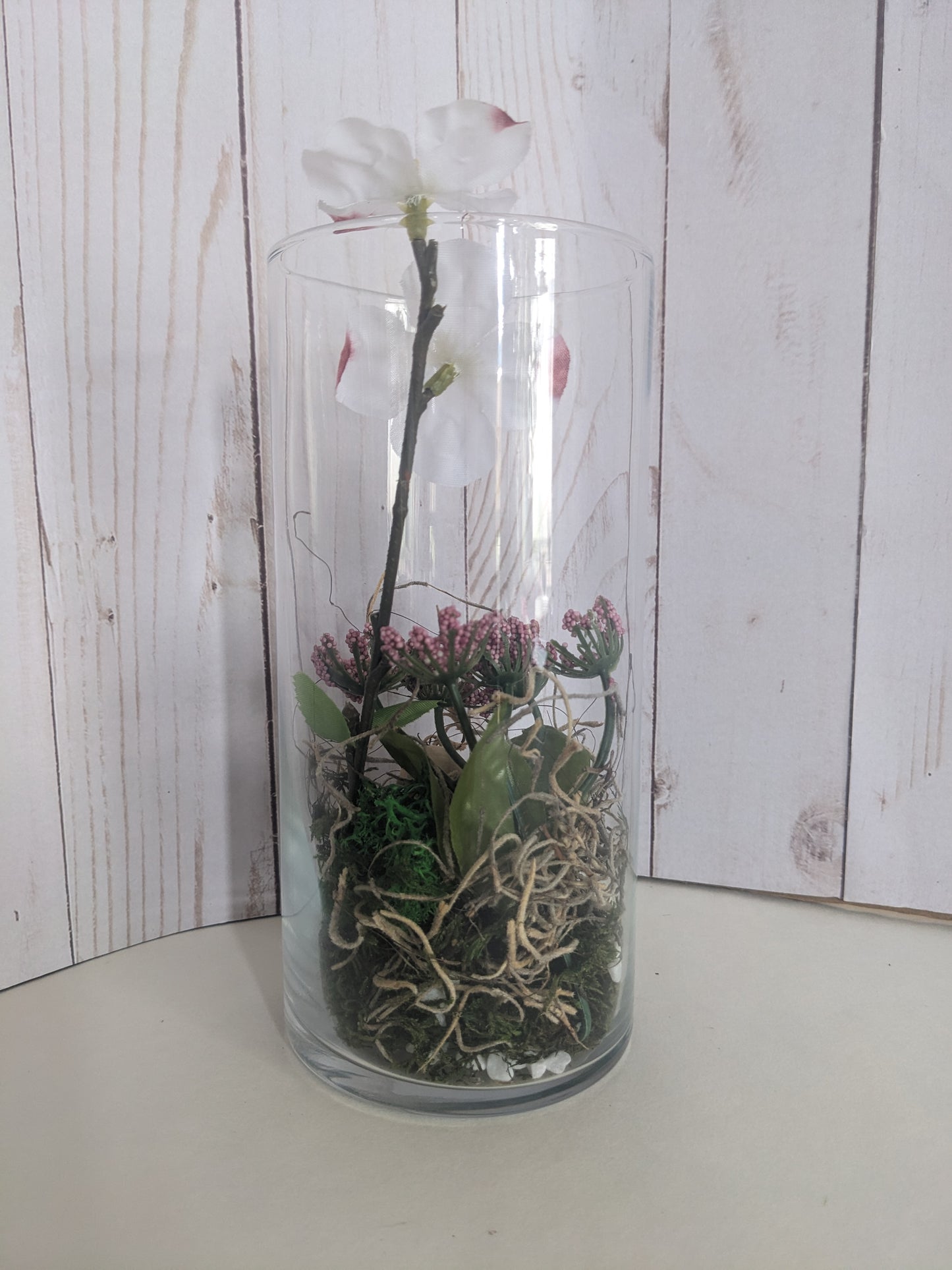 Wildflowers and Blossoms Faerie Terrarium short