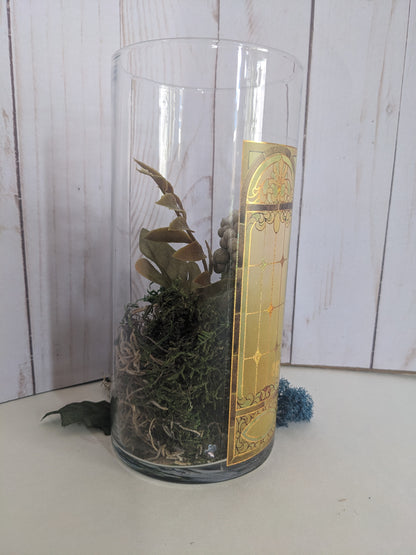 Behind Stained Glass Faerie Terrarium short