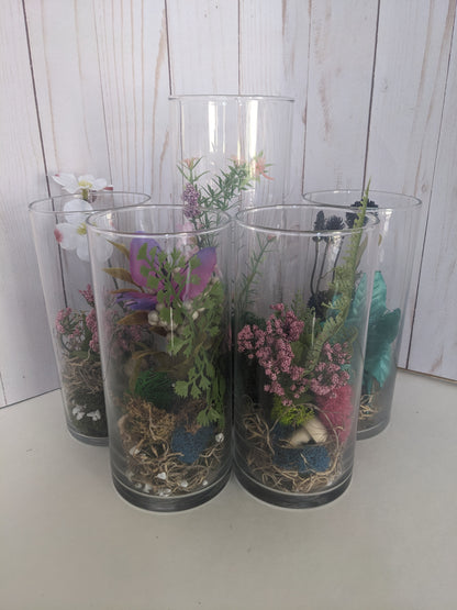 Pretty Pink Faerie Terrarium short