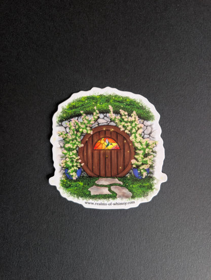 Underhill Door 3" Sticker