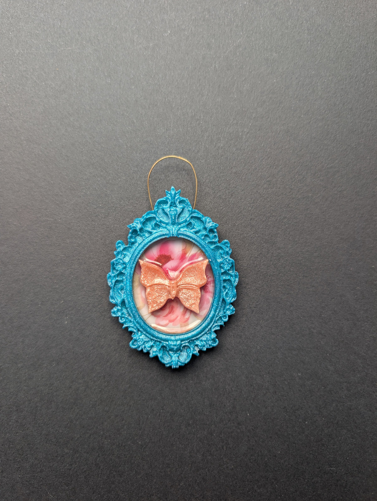 Rose Gold Butterfly Mini Faerie Art