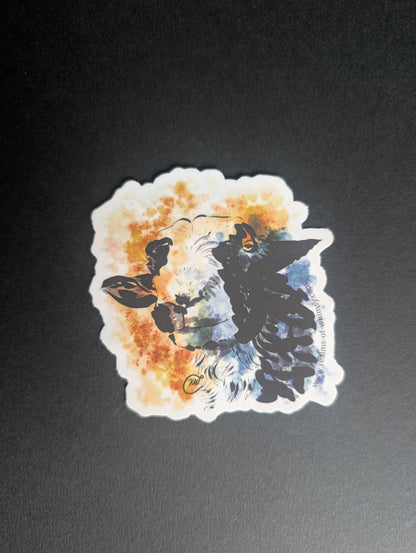 Faire Ram 3" Sticker