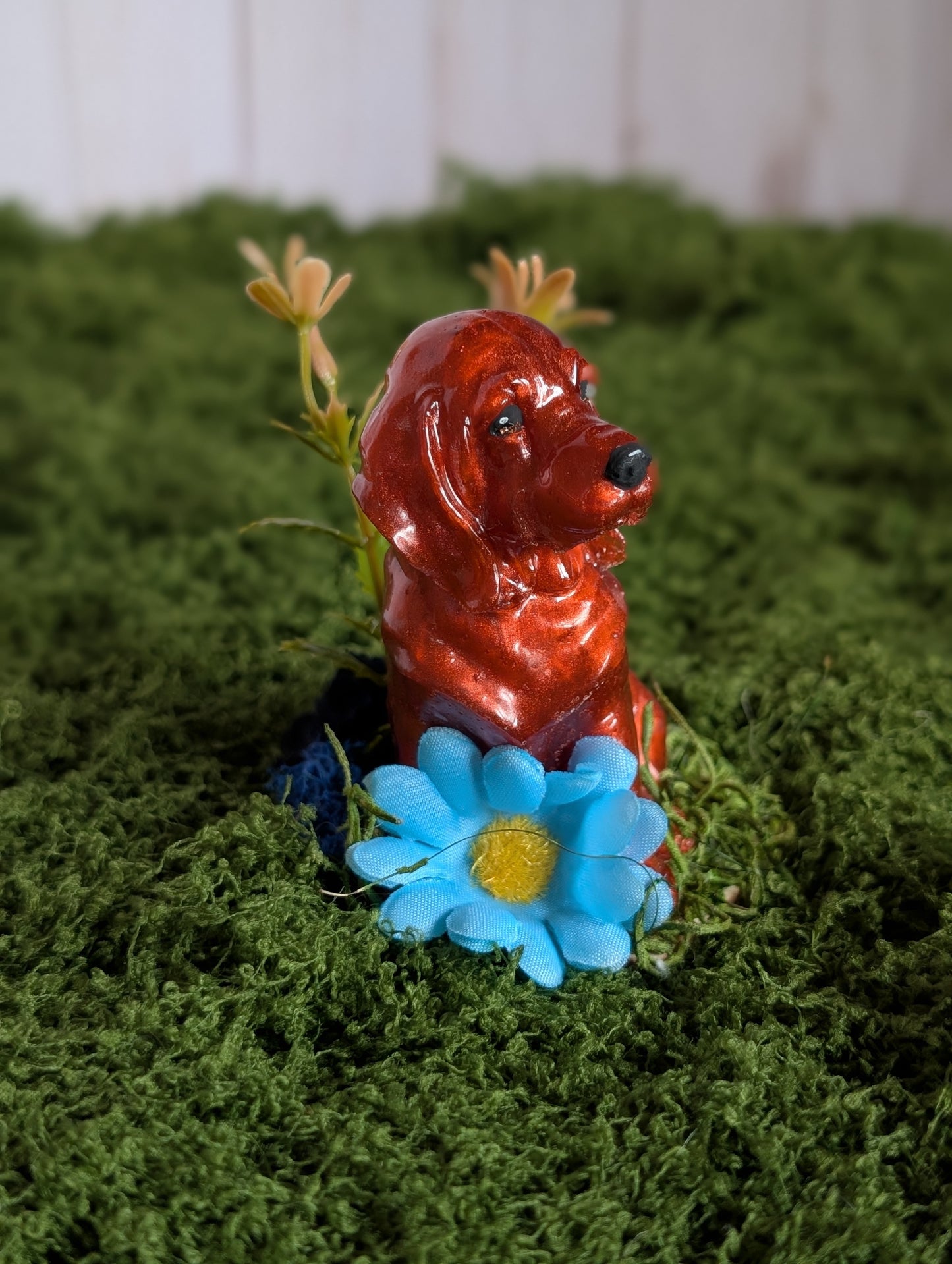 Red Brown Hound Pup