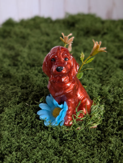 Red Brown Hound Pup